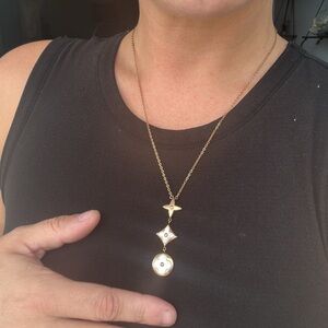 Authentic Louis Vuitton 18k gold necklace